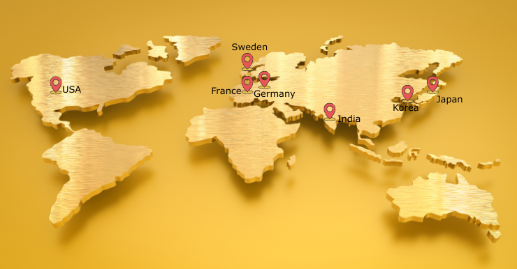 Where do your company's customers come from?