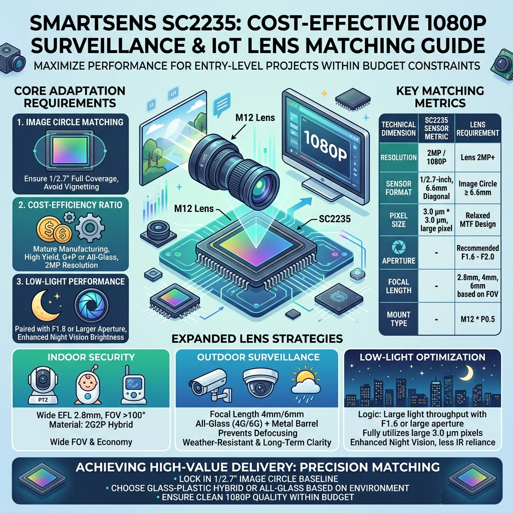 Cost-Effective M12 Lens Combination Advice for SC2235